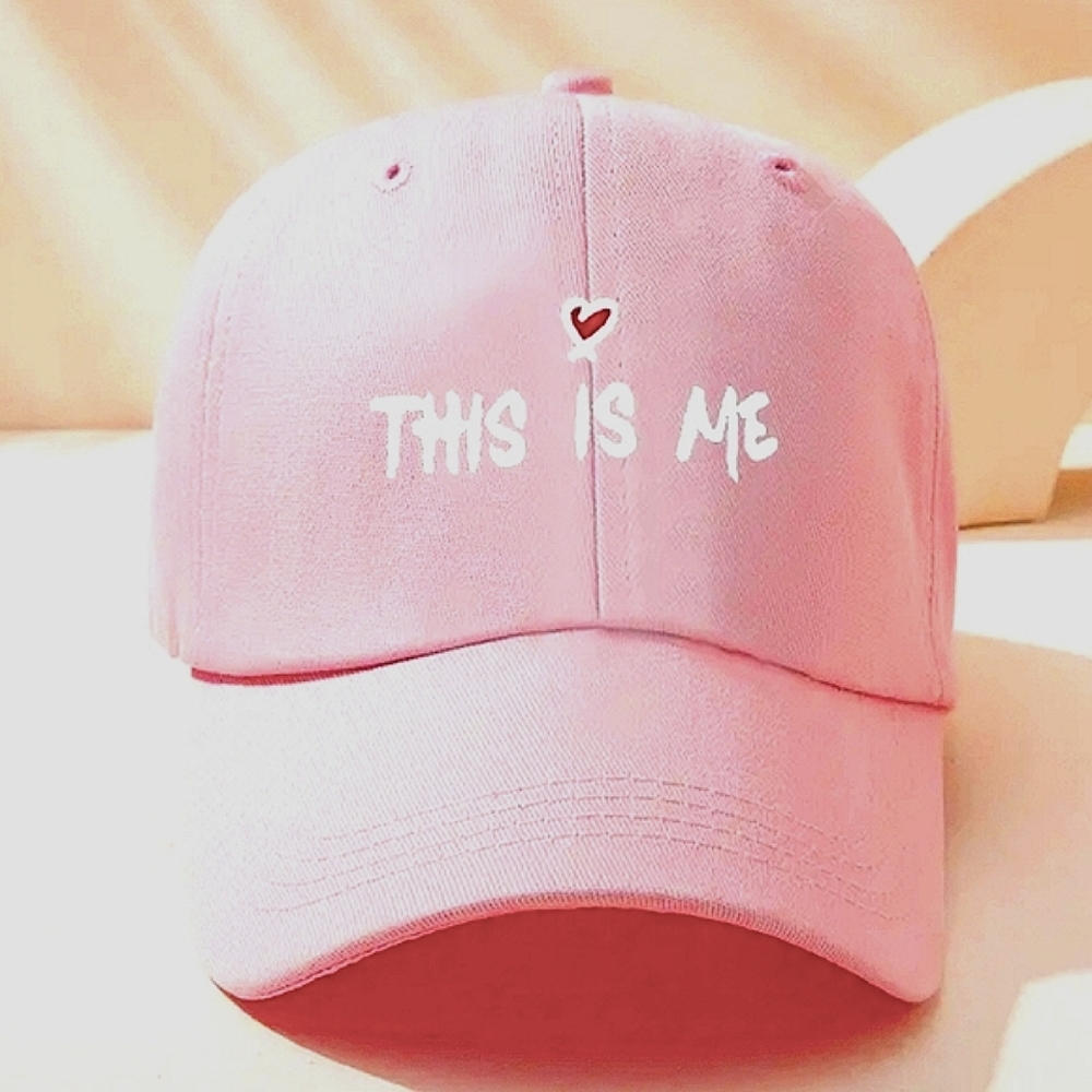 "This is ME" BASEBALL CAP.  NEVER ASK FOR FORGIVENESS FOR BEING THE REAL YOU